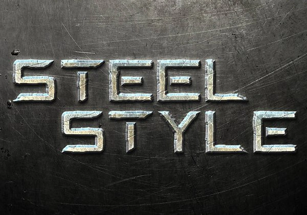 Quick Tip: Create A Steel Text Effect In Photoshop