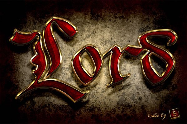 Quick Tip: Create A Royal Gold Text Effect In Photoshop Using Layer Styles