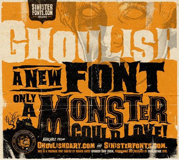 Ghoulish Font - Free Haunting Font