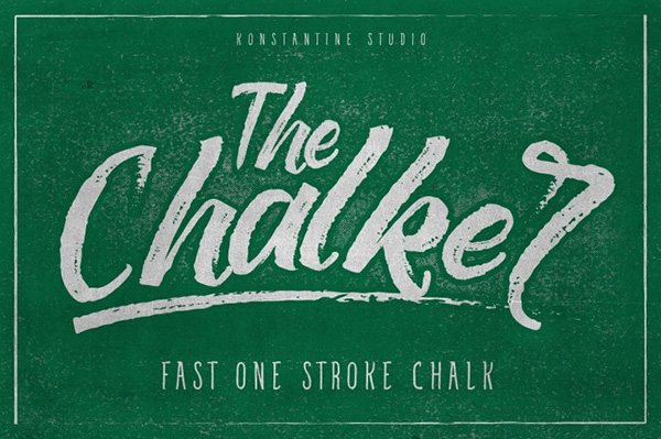 The Chalker - Chalk Lettering Font