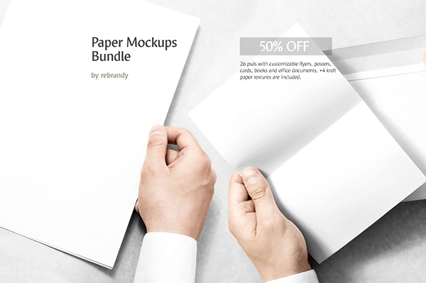 Paper Mockups Bundle