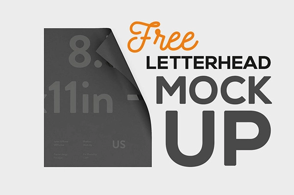 Free Letterhead Mockup