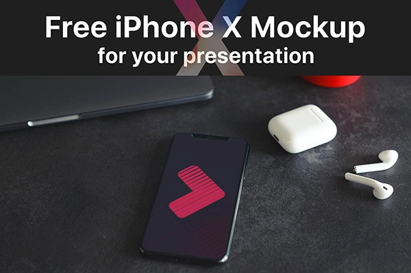 iPhone X Presentation Mockup Template