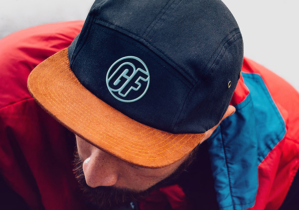 Cap With Realistic Embroidered Logo Free Mockup