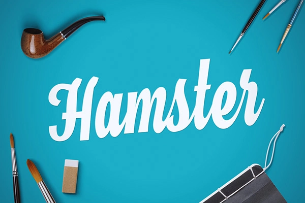 Hamster - Free Cursive Writing Font