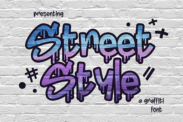 Street Style - Graffiti Font