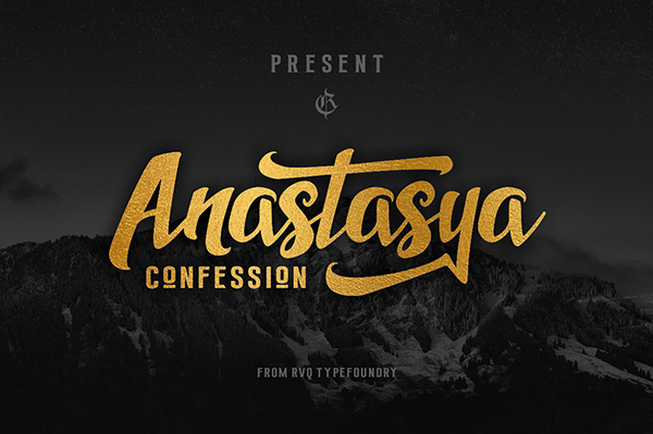 Anastasya Confession - Elegant Graffiti Font