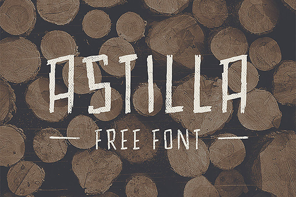 Astilla - Free Grunge Graffiti Font