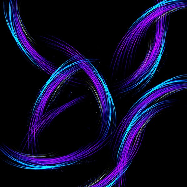 Create Beautiful Hair-Like Abstract Lines To Decorate Your Design In Photoshop