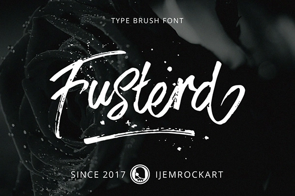 Fusterd – Free Graffiti-Style Brush Font