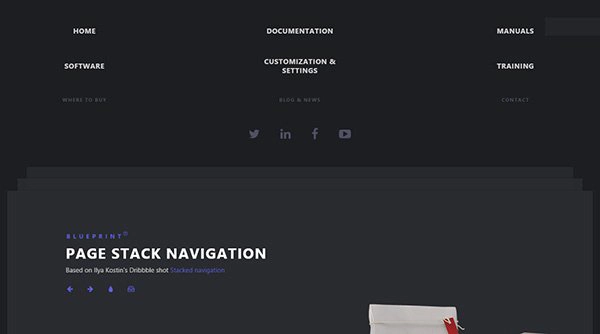 Page Stack Navigation